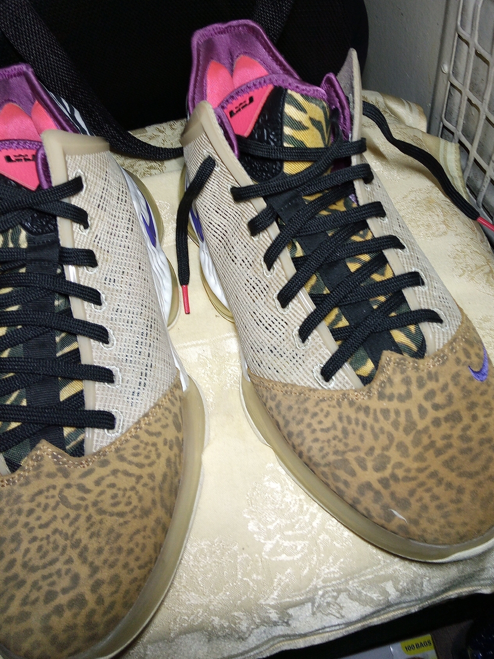 Nike LeBron 19 Low 'Safari' (SKU: DM1058-200), released in June 2022 Size12